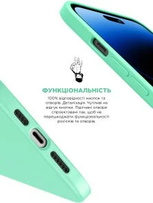 Фото: Чохол ArmorStandart for Apple iPhone 14 Pro - ICON2 Case Succulent (ARM63599) № 4 | KTC