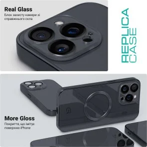 Фото: Чохол ArmorStandart for Apple iPhone 14 Pro - Replica MagSafe Black (ARM76200) № 4 | KTC