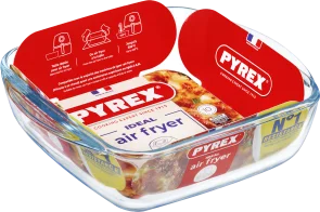Фото: Форма Pyrex AIRFRYER 20x17x6cm / 1L Clear (211B100/7940) № 2 | KTC