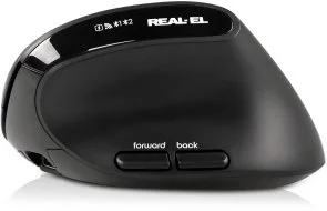 Фото: Миша Real-EL RM-490W Wireless Black (EL123200058) № 7 | KTC