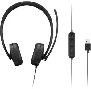 Фото: Гарнітура Lenovo USB-A Wired Stereo Headset Gen 2 (4XD1P83425) № 2 | KTC