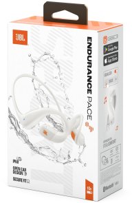 Гарнітура вкладиші JBL Endurance Pace Bluetooth, White