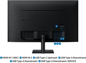 Монітор Samsung LS32FM702UZXUA Black