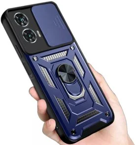 Фото: Чохол BeCover for Motorola Moto G85 - Military Blue (712164) № 2 | KTC