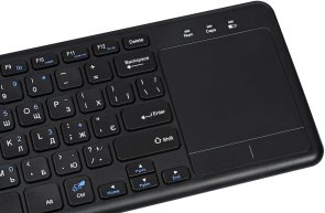 Клавіатура 2E KT100 78key ENG/UKR Wireless Black (2E-KT100WB_UA)