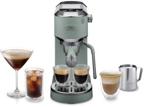 Ріжкова кавоварка DeLonghi EC 890 GR Dedica Duo (EC890GR)