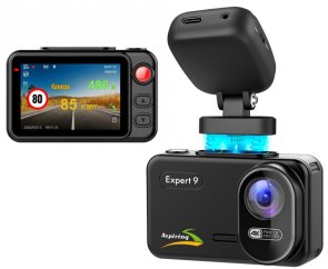 Відеореєстратор Aspiring Expert 9 Speedcam WI-FI GPS 2K 2 cameras (EX123SS)