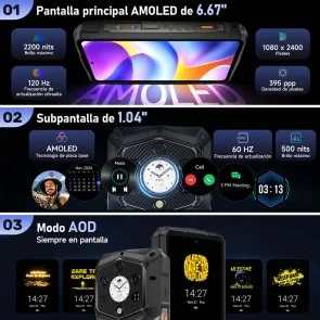 Фото: Смартфон Ulefone Armor 29 Pro Thermal Version 16/512GB Marvel Black (6975326668217) № 6 | KTC