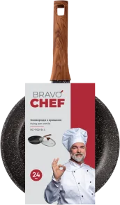 Фото: Сковорода Bravo Chef 24cm (BC-1102-24 L) № 2 | KTC