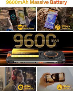 Смартфон Ulefone Power Armor 16S 8/128GB Orange (6937748736066)