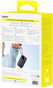 Фото: Батарея універсальна Baseus EnerFill FC31 Qpow3 Digital 20000mAh 45W Black (E0028D00) № 3 | KTC