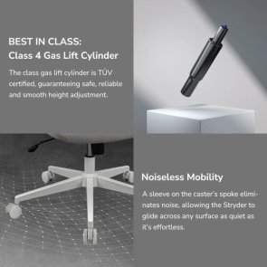 Крісло ігрове Cougar Stryder, Black