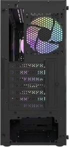 Фото: Корпус DARKFLASH DK352 Plus Black with window (DK352 PLUS BLACK) № 12 | KTC