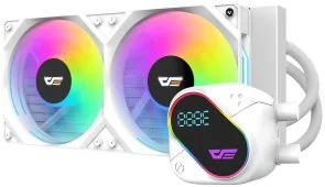 Фото: Система рідинного охолодження DARKFLASH Explore DO240 White (DO240 WHITE) № 3 | KTC