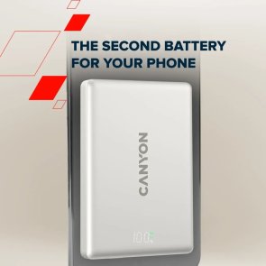Батарея універсальна Canyon On Power 500 5000mAh 20W with MagSafe 15W Black (CNS-CPB500B)