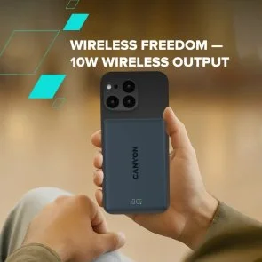 Фото: Батарея універсальна Canyon On Power 511 10000mAh 20W with MagSafe 15W Star Grey (CNS-CPB511G) № 14 | KTC