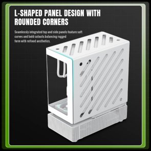 Корпус Gamemax N80 White with window (N80 WH)