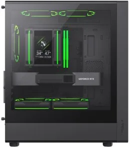 Фото: Корпус Gamemax Aeris 330 GB Black with window (AERIS 330 GB) № 4 | KTC