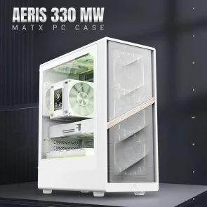 Фото: Корпус Gamemax Aeris 330 MW White with window (AERIS 330 MW) № 7 | KTC