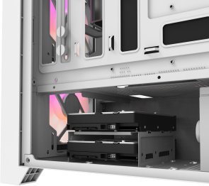 Корпус DARKFLASH DRX70 Glass White with window (DRX70 GLASS WHITE)