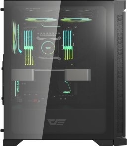 Корпус DARKFLASH DK361 Black with window (DK361 BLACK)