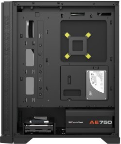 Корпус DARKFLASH DK361 Black with window (DK361 BLACK)