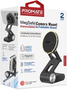 Універсальний тримач Promate Versamount Black (6959144066035)