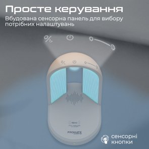 Лампа Promate Globe-Qi White (6959144065328)