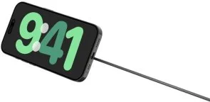 Фото: Бездротовий зарядний пристрій Belkin UltraCharge Magnetic Kickstand 15W Black (WIA011HQBK) № 3 | KTC