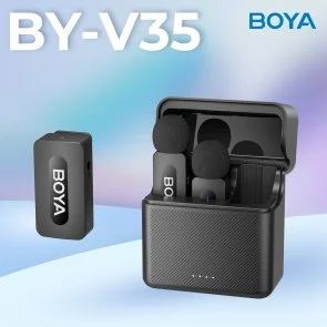 Фото: Радіосистема BOYA BY-V35 TRS for camera Black № 7 | KTC