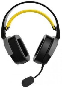 Гарнітура Ajazz AHM09 Max WL/BT Black/Gray/Yellow (AHM09-MAX-BGY)