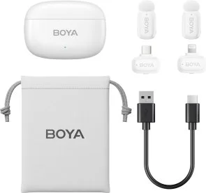 Фото: Радіосистема BOYA mini-13 Type-C/Lightning White № 5 | KTC