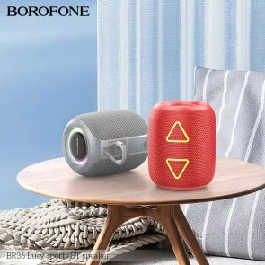 Фото: Портативна колонка BOROFONE BR36 Lucy Sports Dark Gray (6941991104398) № 3 | KTC