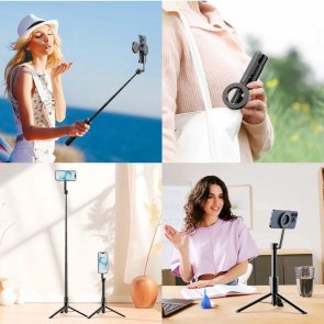 Селфі монопод Ulanzi MG-003 Magnetic Selfie Stick Pro Black (M003B)