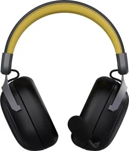 Фото: Гарнітура Ajazz AHM08 Max WL/BT Black/Grey/Yellow (AHM08-MAX-BGY) № 2 | KTC