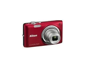 Фото: Цифрова фотокамера Nikon Coolpix S2700 (VNA302KV01) червона + чохол № 4 | KTC