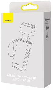 Кардрідер Baseus Lite Series Card Reader Grey (WKQX060013)