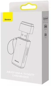 Фото: Кардрідер Baseus Lite Series Card Reader Grey (WKQX060013) № 8 | KTC