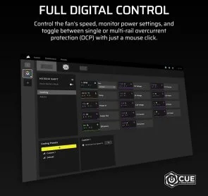 Фото: Блок живлення Corsair 1500W HX1500i SHIFT Fully Modular Platinum (CP-9020269-EU) № 4 | KTC