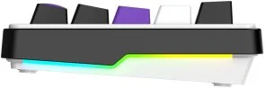 Фото: Клавіатура Hator Hellyberry HK60 Mechanical Linear USB White/Violet (HK60 White-Violet) № 3 | KTC