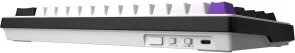 Фото: Клавіатура Hator Hellyberry HK60 Mechanical Linear Wireless/BT White/Violet (HK60 wireless) № 4 | KTC