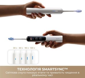 Електрична зубна щітка Mova Fresh 20 Sensus Black (ATS25B-BK)