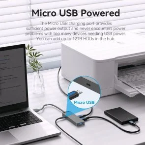 Фото: USB-хаб Vention 4 Port Black (CHLBB-SCB) № 5 | KTC