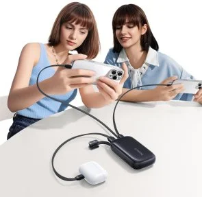 Фото: Батарея універсальна Baseus EnerFill FC21 Qpow3 Ultra Digital 20000mAh 45W Black (E0027P00) № 5 | KTC