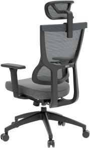 Крісло OfficePro Elegant OC600 Black/Dark Gray (OC600-B-DG-DG)