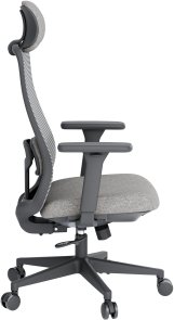Крісло OfficePro Wave OC599 Black/Dark Gray (OC599-B-DG-DG)