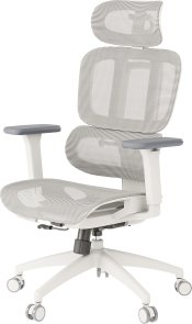 Крісло OfficePro Skyline OC680 White/Light Gray (OC680-W-LG-LG)