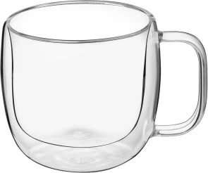Фото: Набір чашок Ringel Guten Morgen 280ml 2pcs Clear (RG-0002/2*280 s) № 3 | KTC
