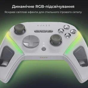 Фото: Геймпад Ajazz GP100 White (GP100-W) № 14 | KTC