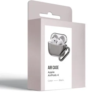 Фото: Чохол ArmorStandart for Apple Airpods 4 - Air Black (ARM82606) № 3 | KTC